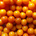8mm Orange Coloured Plastic Beads Qty 100 per pack